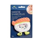 sushi shaped rattle teether toy
