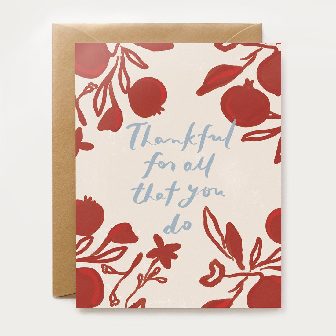 Our Heiday thank you card