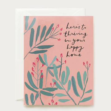 Thriving Happy Home Card