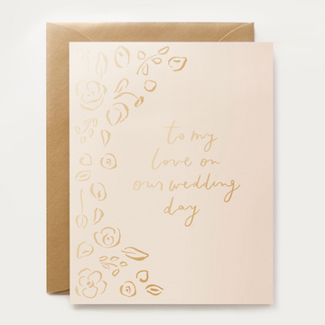 To My Love Florals Card