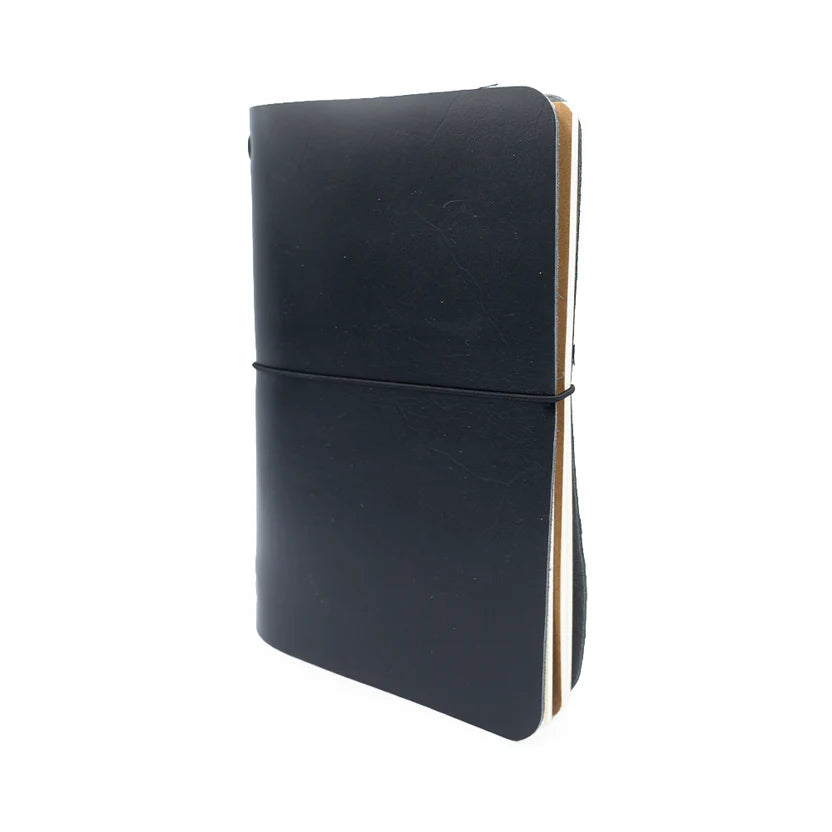 Leather Traveler's Journal - Black