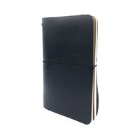 Leather Traveler's Journal - Black