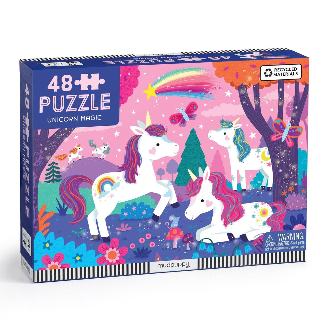 48 piece unicorn themed puzzle 