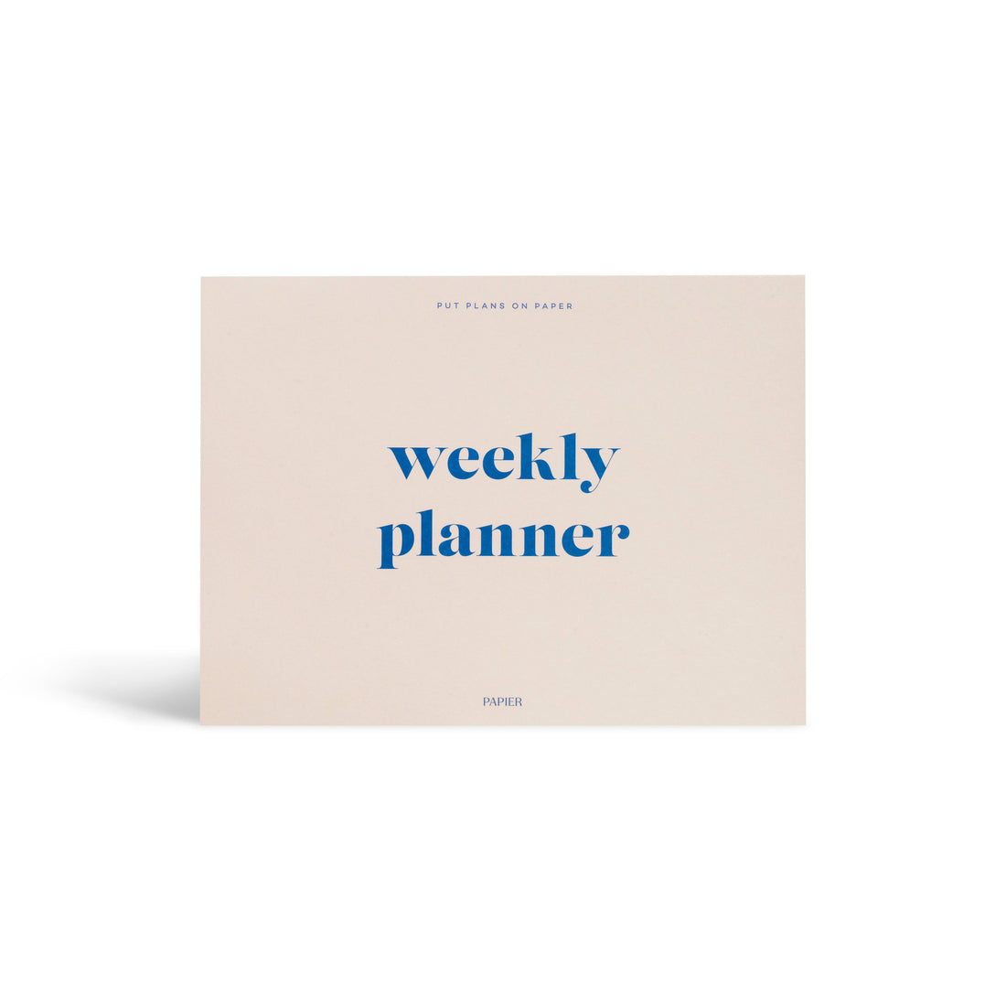 weekly desk planner with tear away pages 
