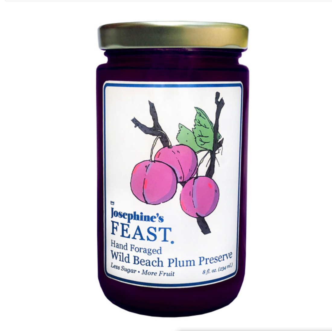 Jar of Josephine's Feast Wild Beach Plum Preserve 