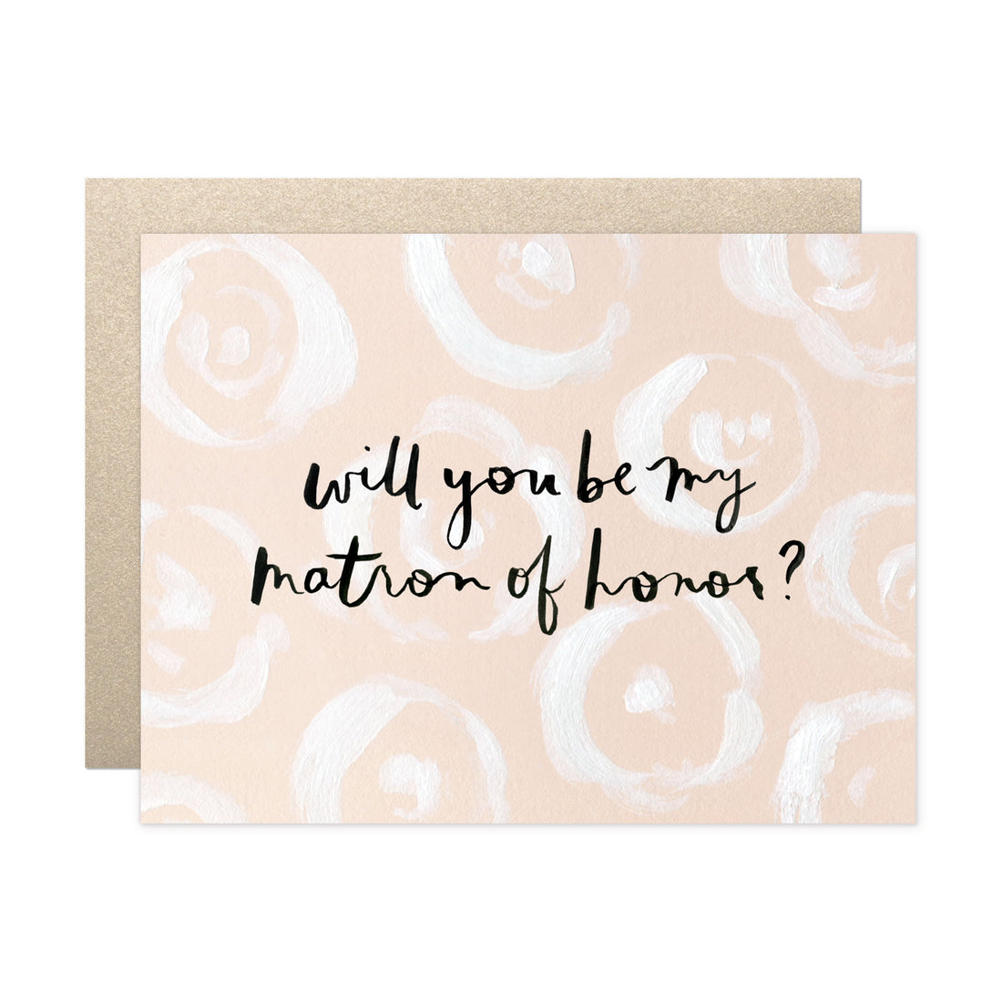 will you be my matron of honor card 