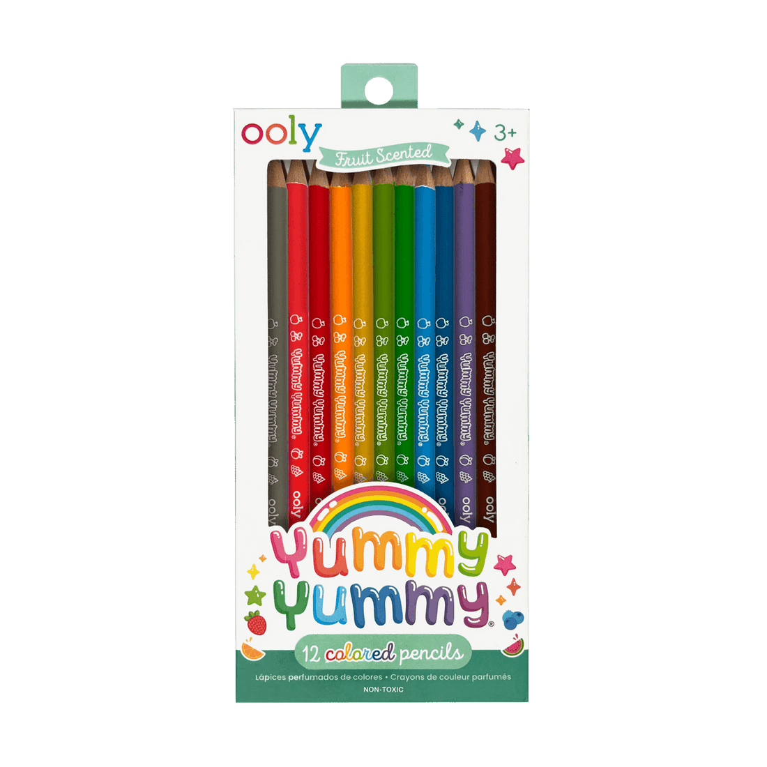 fruit scented colored pencils