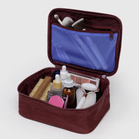 Small Cosmetic Case - Mahogany