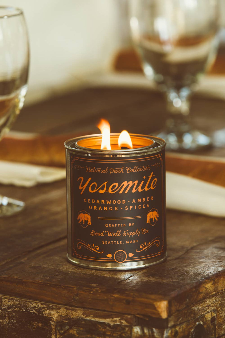 Yosemite National Park Candle