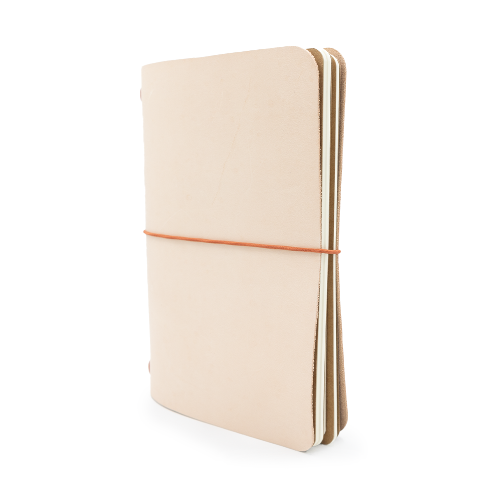 Leather Traveler's Journal - Natural