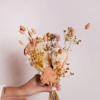 Petite Dried Bouquet - Peaches & Cream