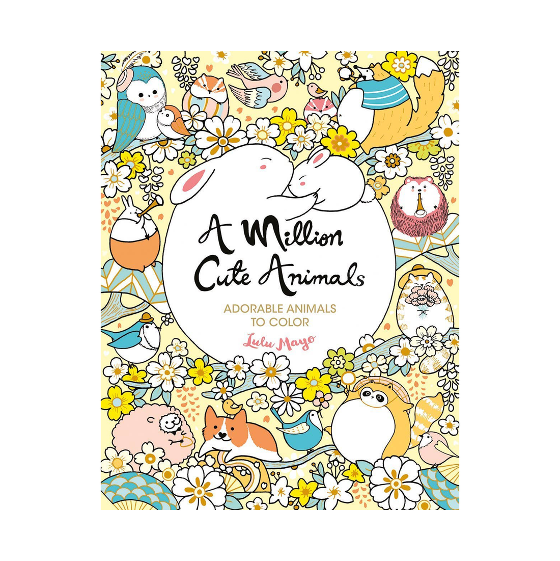 A Million Cute Animals Coloring Book