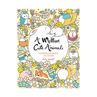 A Million Cute Animals Coloring Book