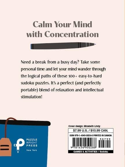Sudoku for Mindfulness Book