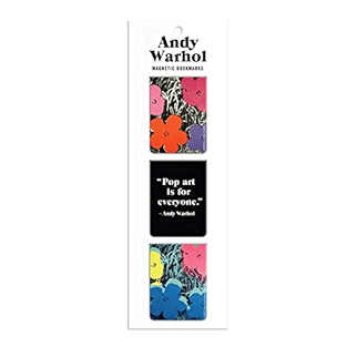 Andy Warhol Magnetic Bookmarks