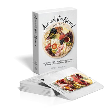 charcuterie board recipe card deck