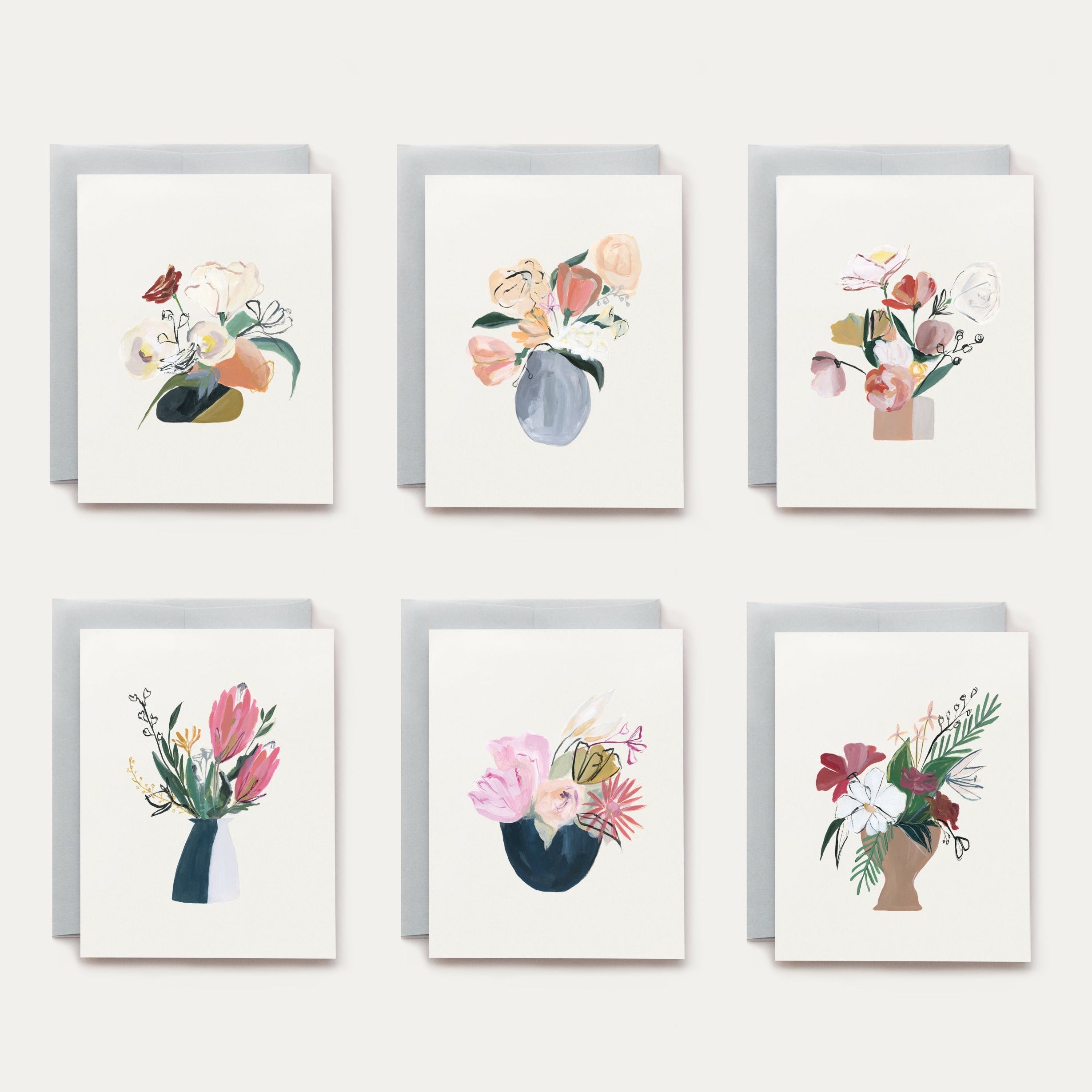 Bouquet Assorted Card Set – Sidebloom Shop