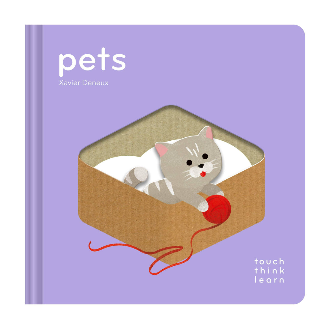 TouchThinkLearn Board Book - Pets