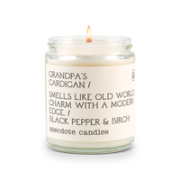 Grandpa’s Cardigan Candle - Black Pepper & Birch