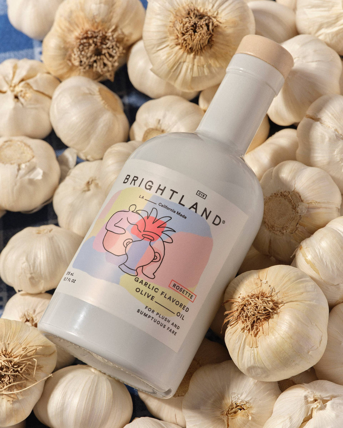 Rosette Garlic Flavored Olive Oil