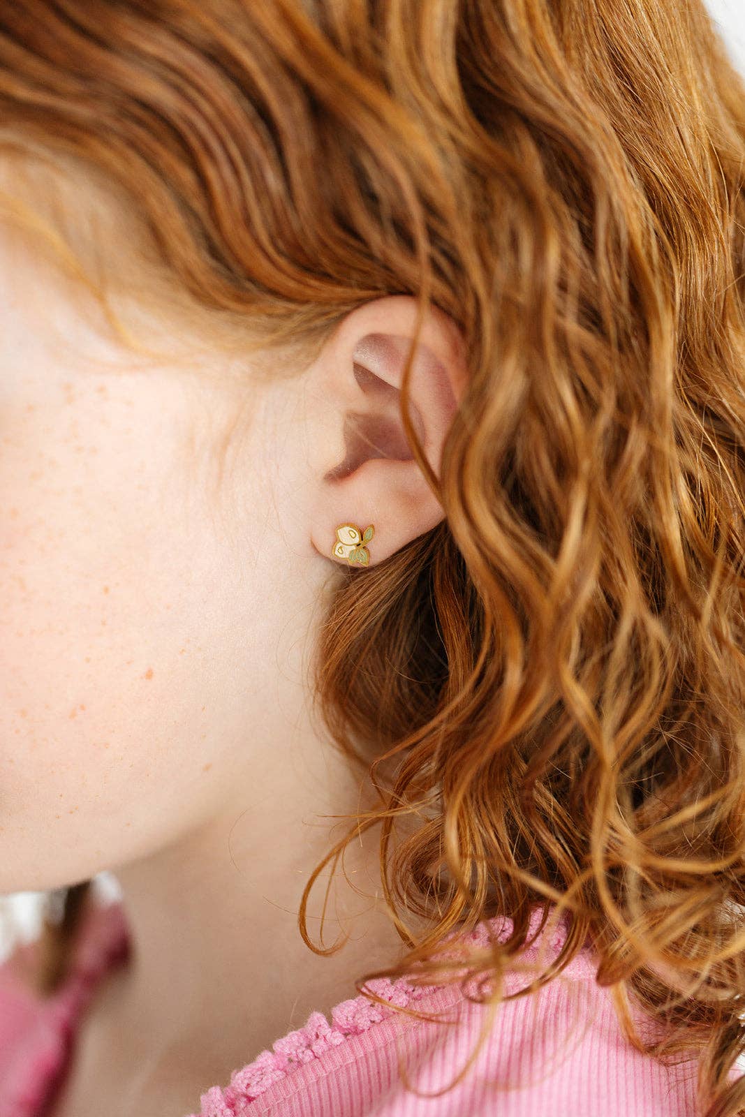 Pip Pop Post Earrings - Lemon Bunch Stud