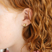 Pip Pop Post Earrings - Lemon Bunch Stud