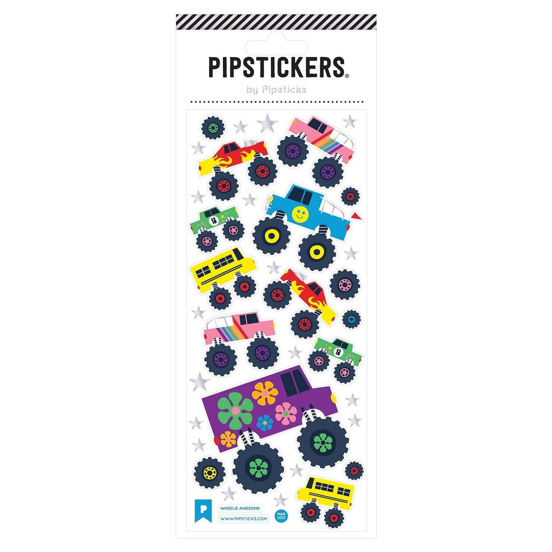 Wheelie Awesome Stickers