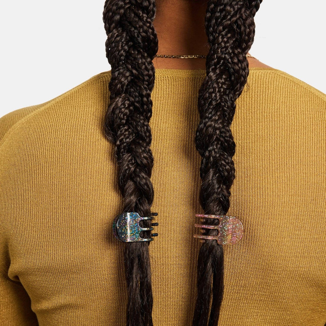 Chunks Mini Claw in Hazel Sparkle