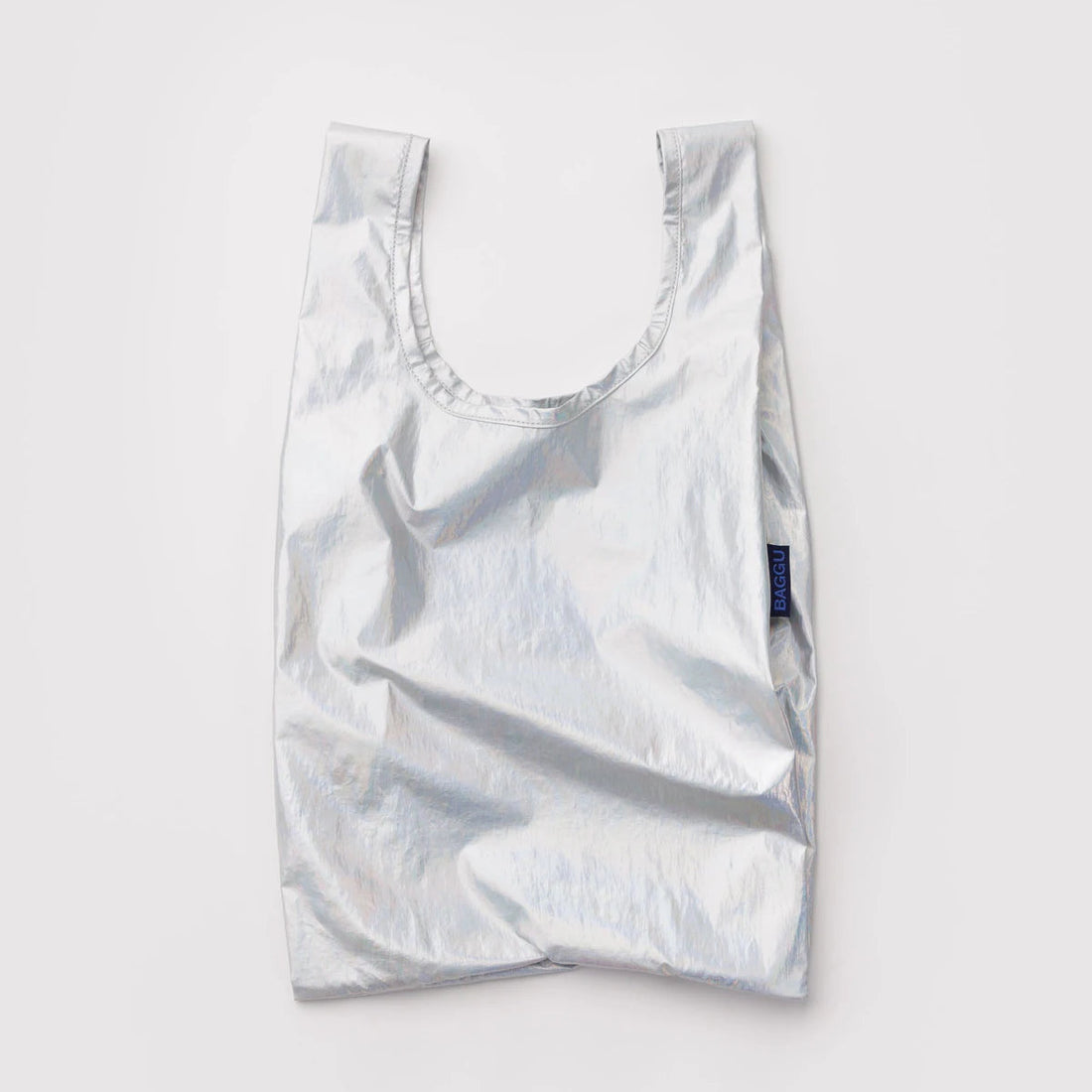 reusable shopping bag holographic print 