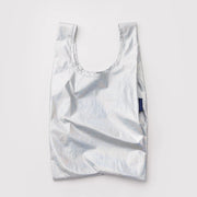 reusable shopping bag holographic print 