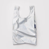 reusable shopping bag holographic print 