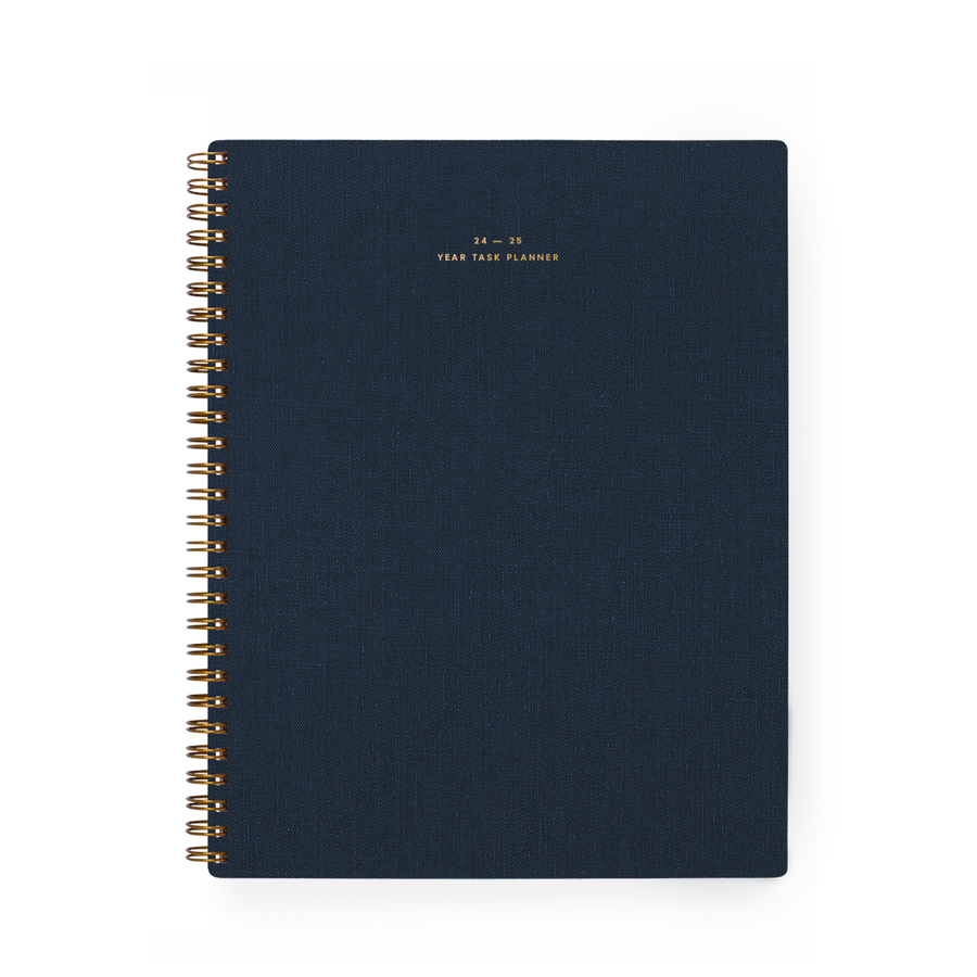 24-25 Year Task Planner - Oxford Blue