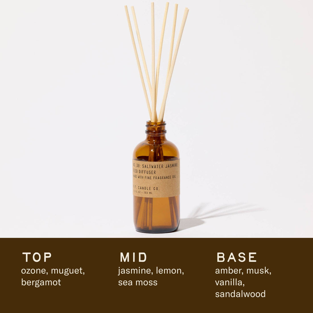 Saltwater Jasmine - Reed Diffuser