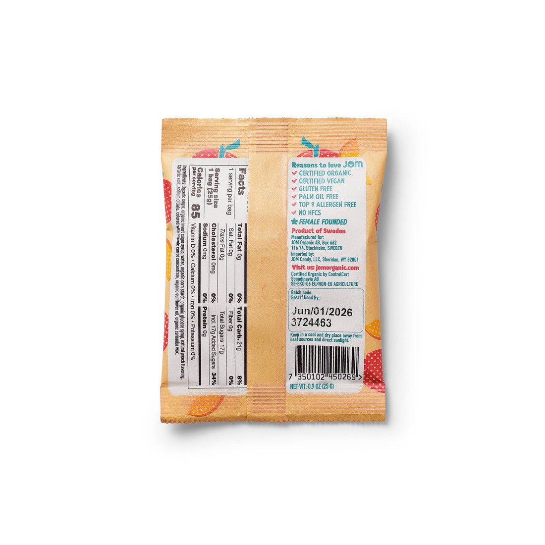 Sour Juicy Peach Gummies