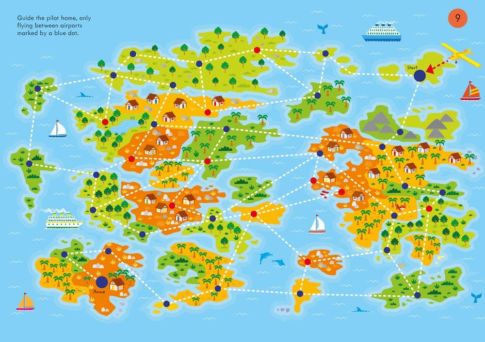 Lots of Travel Puzzles and Games Book