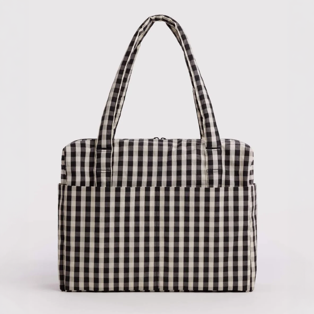 Cloud Carry-On Bag - Black and Cream Gingham