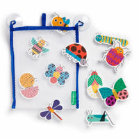 Bug Out! Stickable Foam Bath Shapes