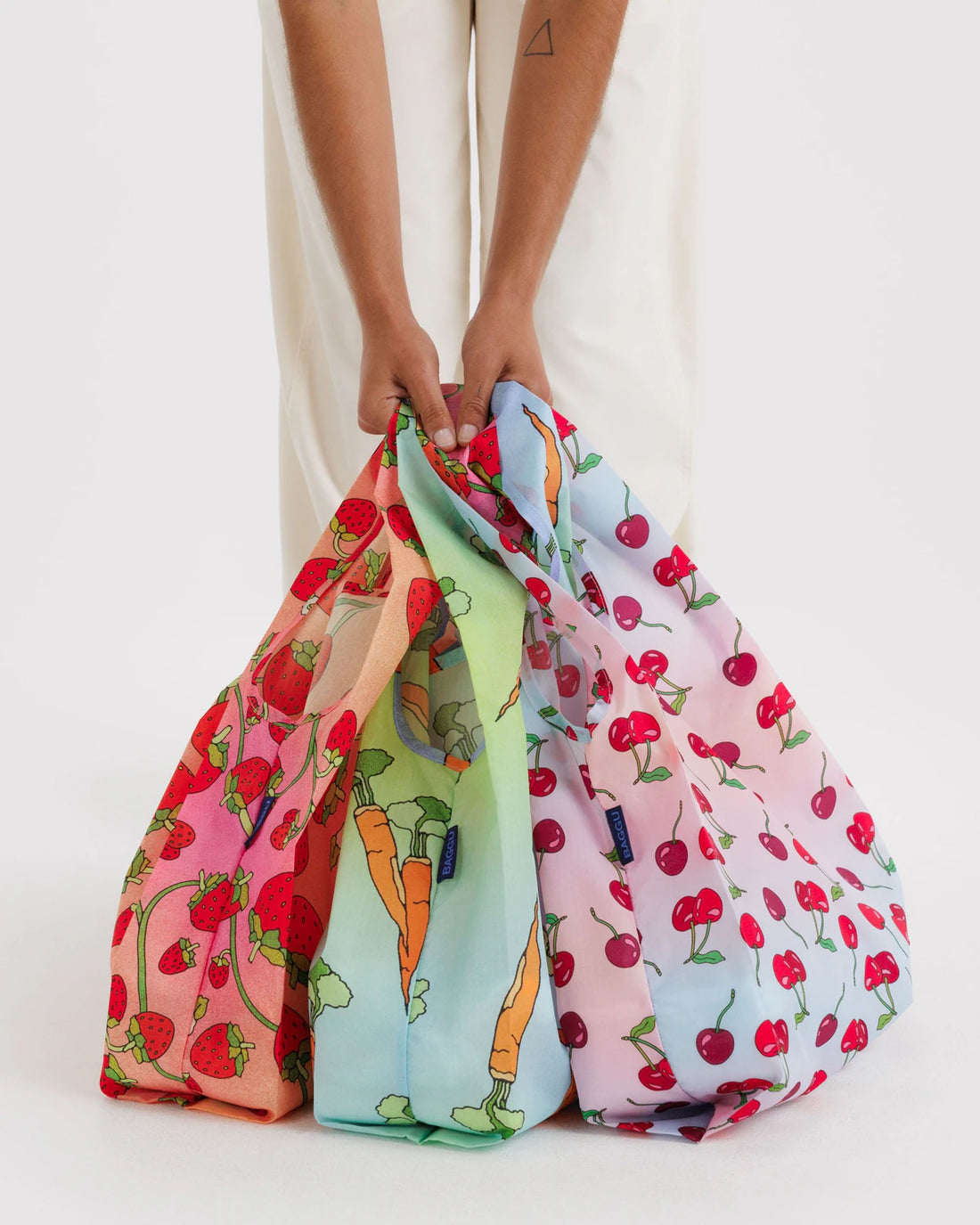 Carrots & Berries Standard Baggu (Set of 3)