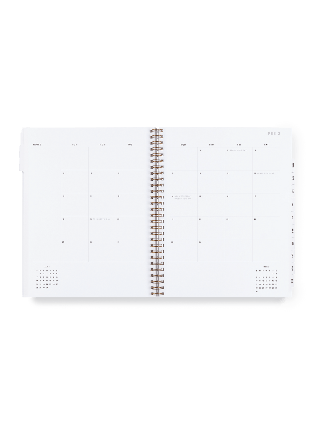 24-25 Year Task Planner - Natural Linen