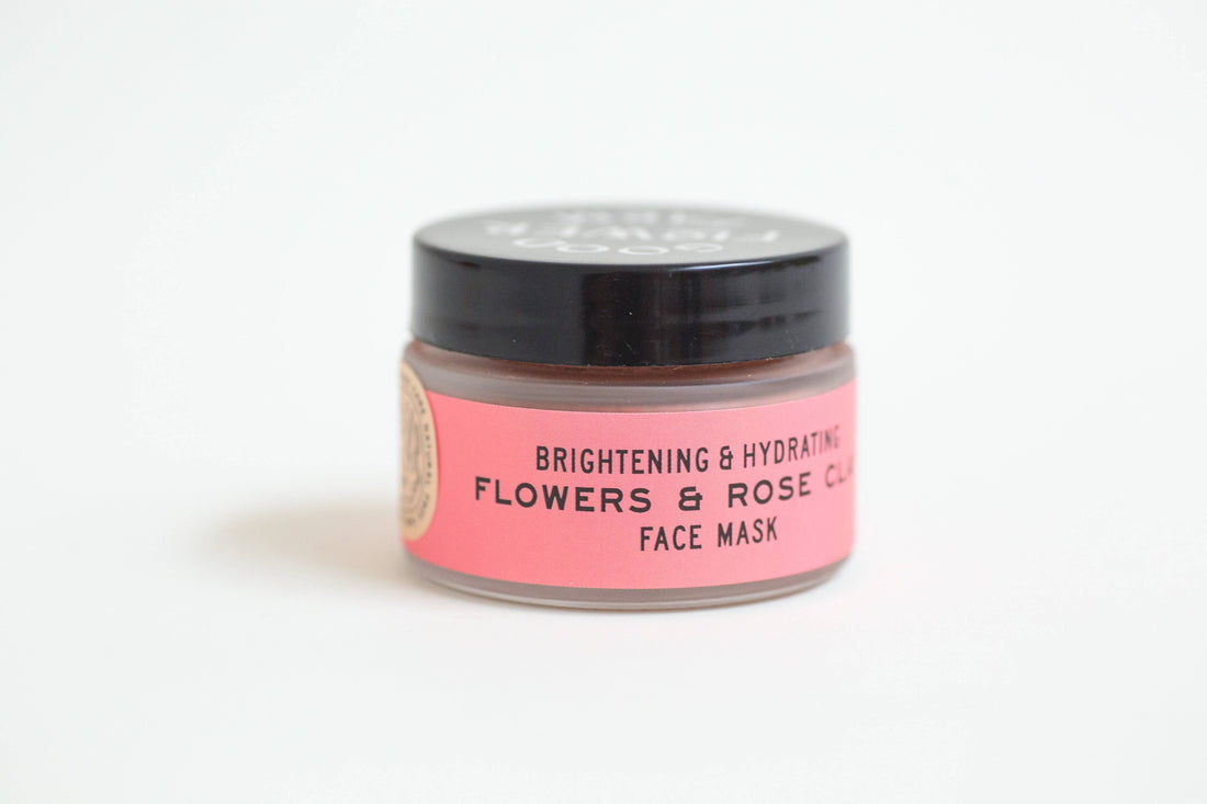 Flowers & Rose Clay Botanical Face Mask