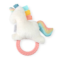 Ritzy Rattle Pal™ Plush Rattle Pal with Teether: Rainbow