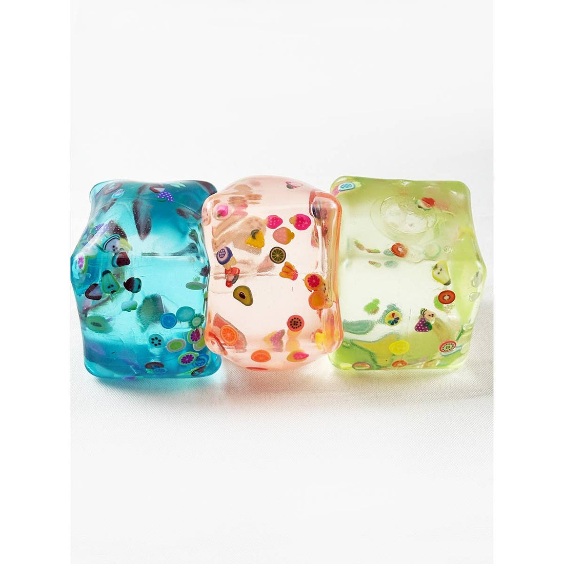 Fruit Ice Cube Squishy