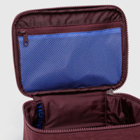 Small Cosmetic Case - Mahogany