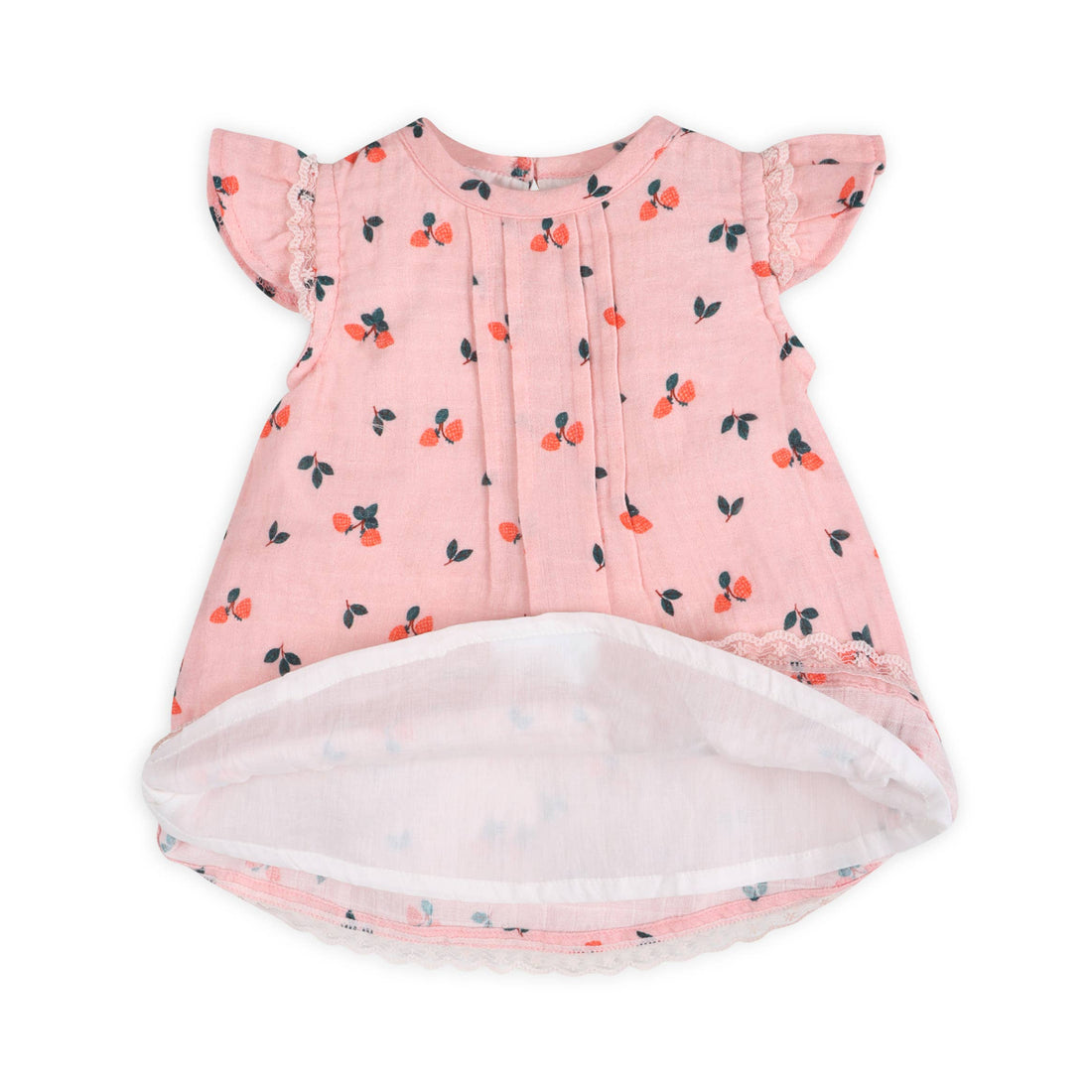 Strawberry Baby Dress + Bloomer