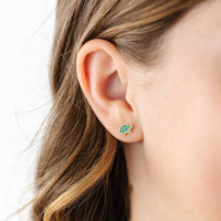 Pip Pop Post Earrings - Turtle Stud