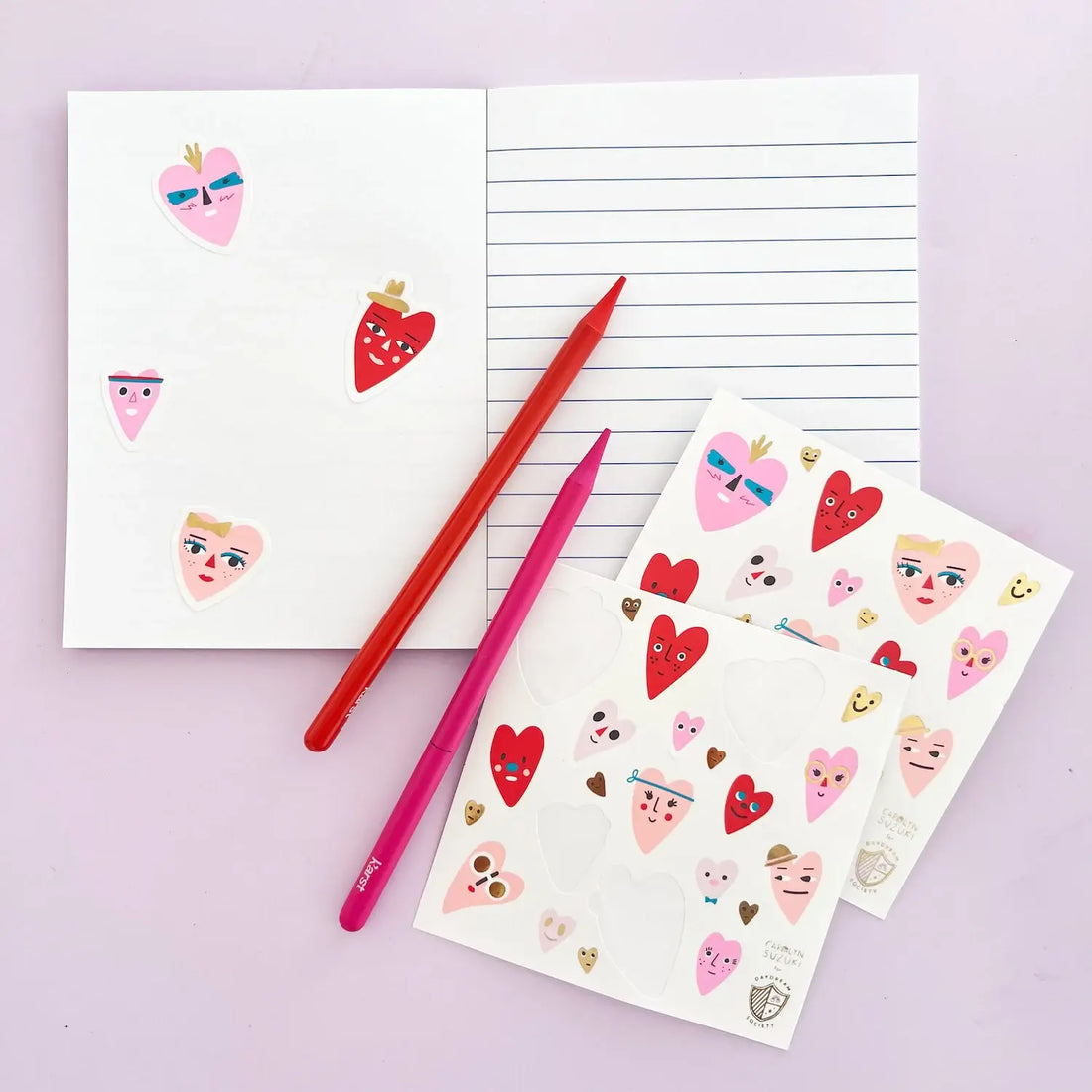 Heartbeat Gang Sticker Set