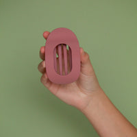 Circle Cutout Flat Claw Clip