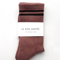 Boyfriend Socks - Clay