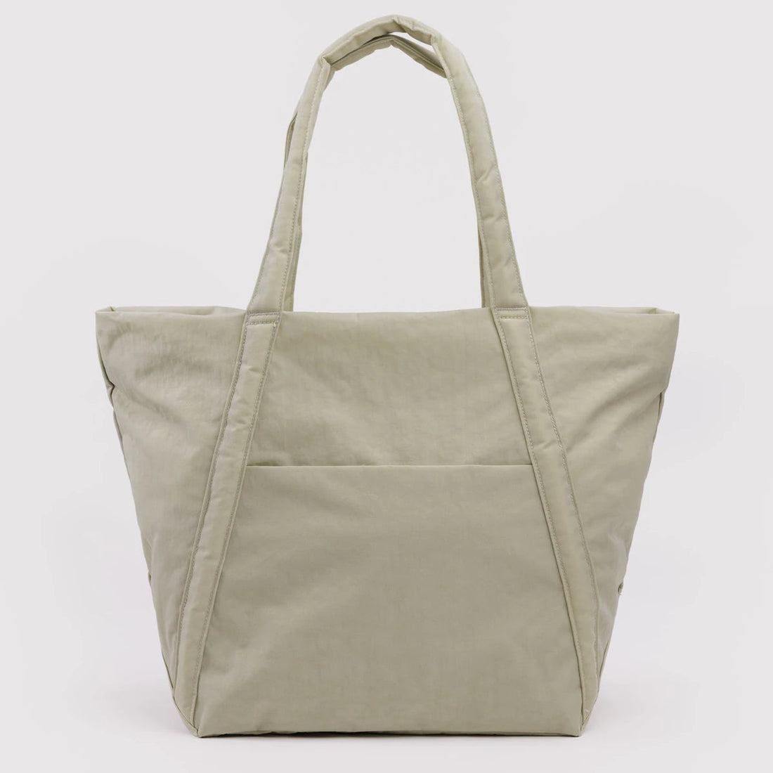 light sage cloud tote bag