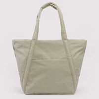 light sage cloud tote bag